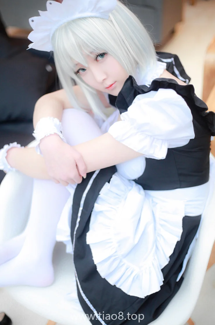一小央泽的女仆鸢一折纸cos写真第3张