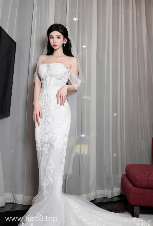 周于希Sally的新娘装cos写真第2张 周于希Sally的新娘装cos写真第2张