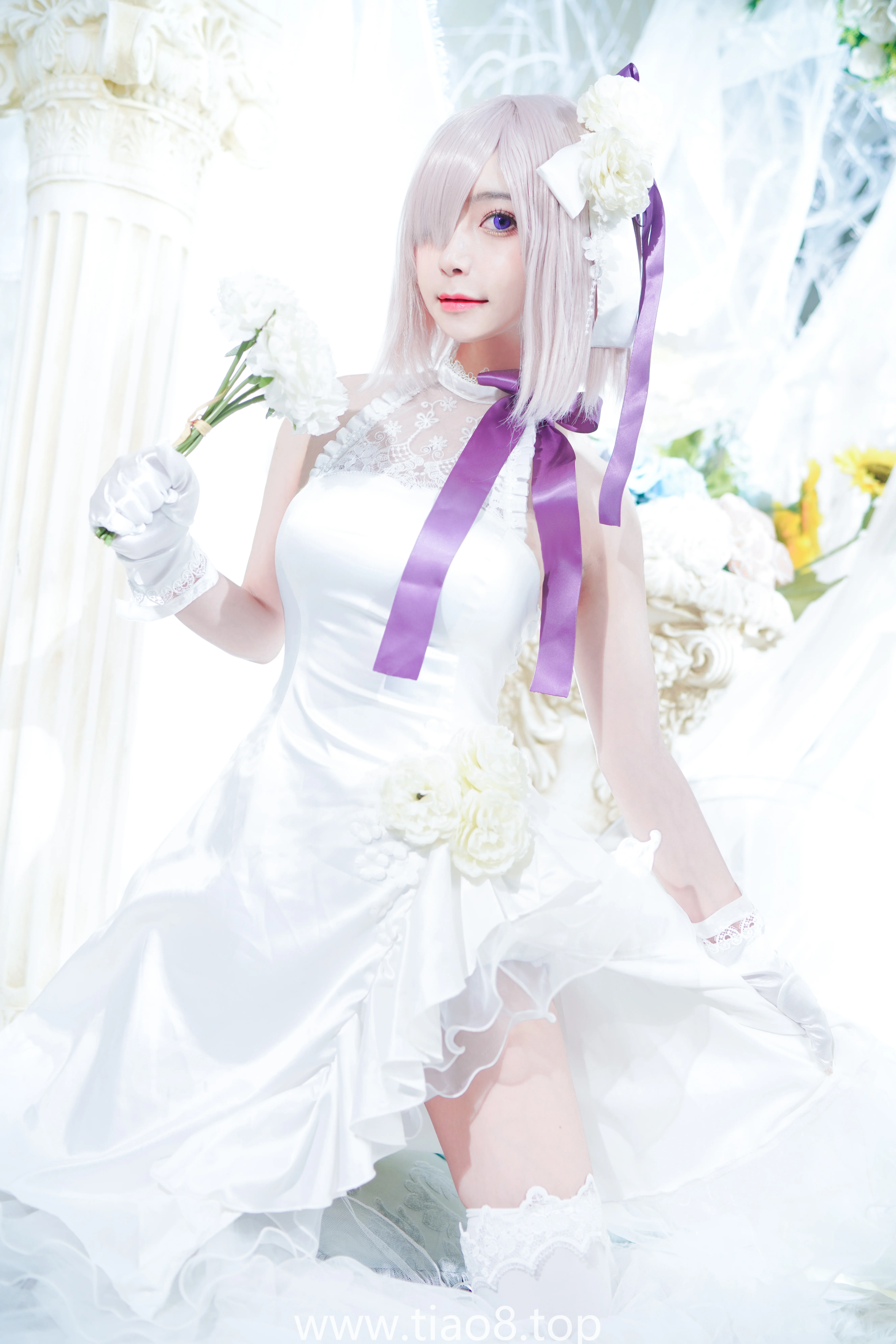 星野saori的玛修周年礼服cos写真第2张 星野saori的玛修周年礼服cos写真第2张