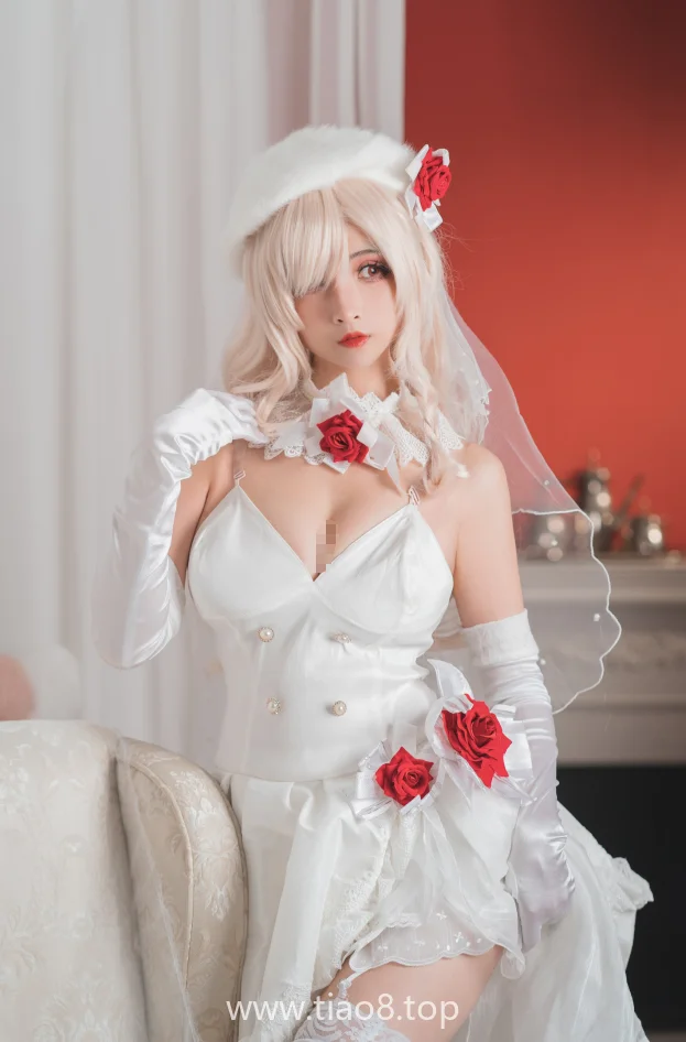 rioko凉凉子G36c花嫁里cos写真第2张