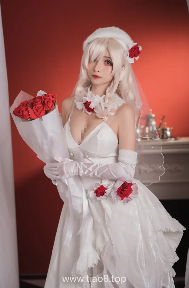rioko凉凉子G36c花嫁里cos写真第1张