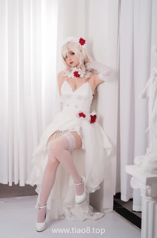 rioko凉凉子G36c花嫁里cos写真第4张