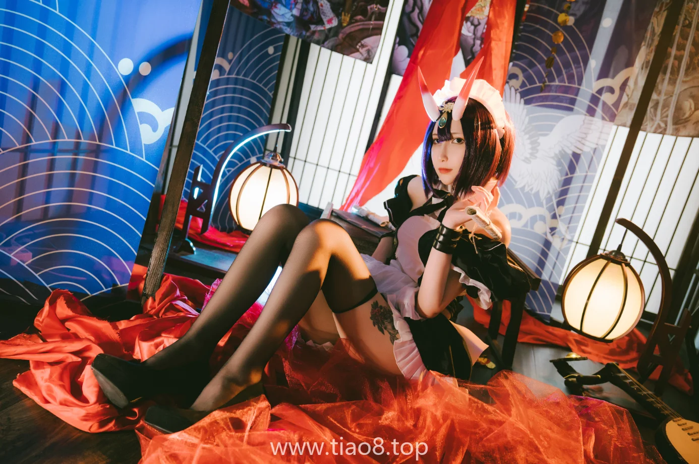 Vams子的酒吞童子cos写真第2张