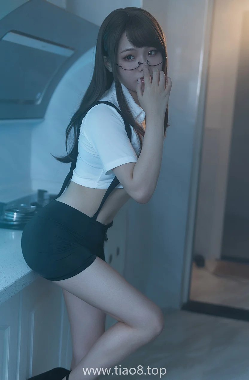 七月喵子的眼镜娘1号cos写真第2张 七月喵子的眼镜娘1号cos写真第2张
