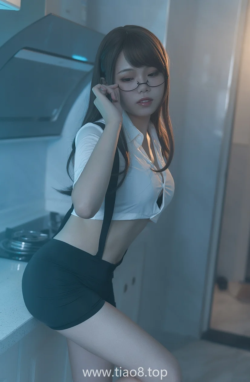 七月喵子的眼镜娘1号cos写真第3张 七月喵子的眼镜娘1号cos写真第3张