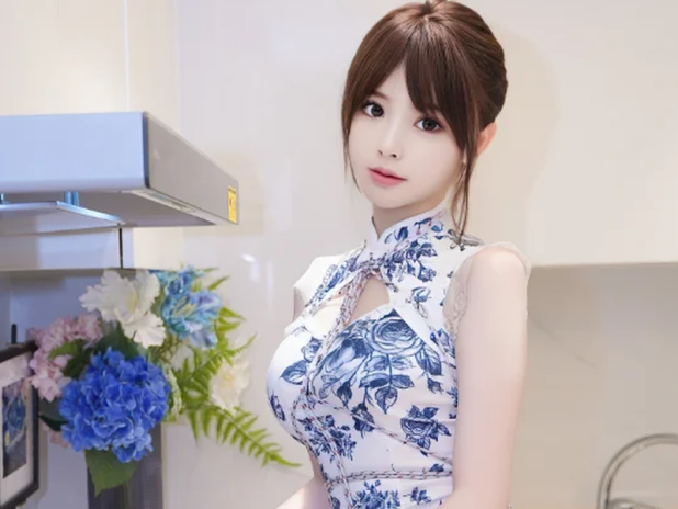 梦灵儿Mini这套做饭少女,77张图把厨房拍出了烟火气