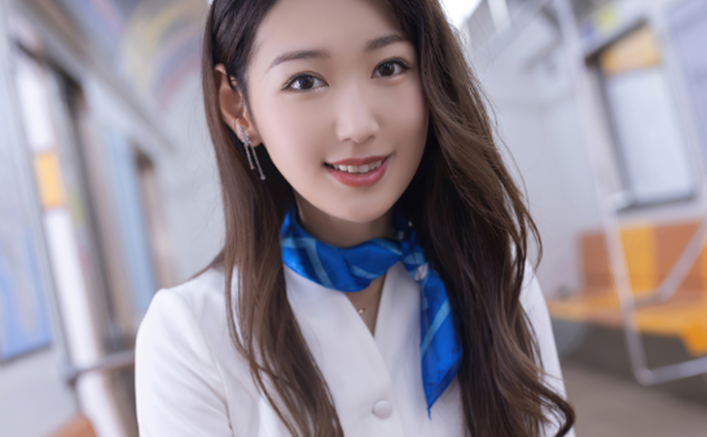 看完唐安琪这套乘务员照片,笑容清甜的部分我来回看了三遍